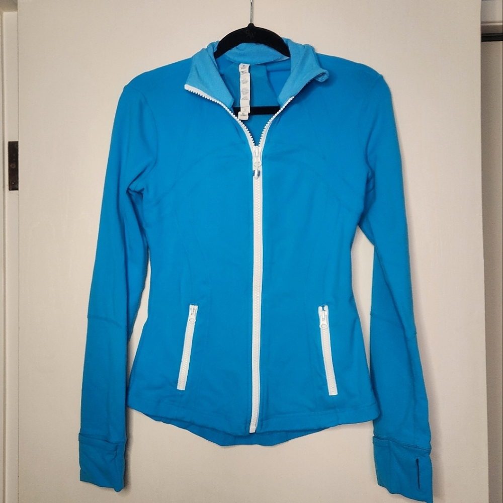 Lululemon Blue Zip-up